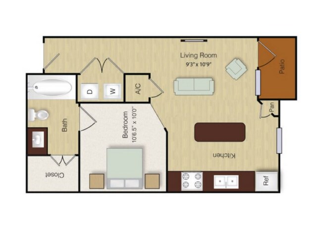 Unit 2-2241 2-2104 floor plan